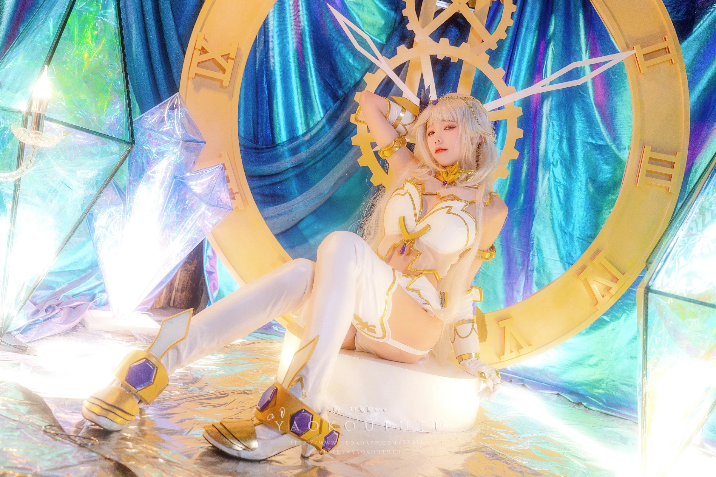 Coser@黏黏团子兔 - T3专属特典 海王星’+ T3专属舞蹈 江南style’ [47P]